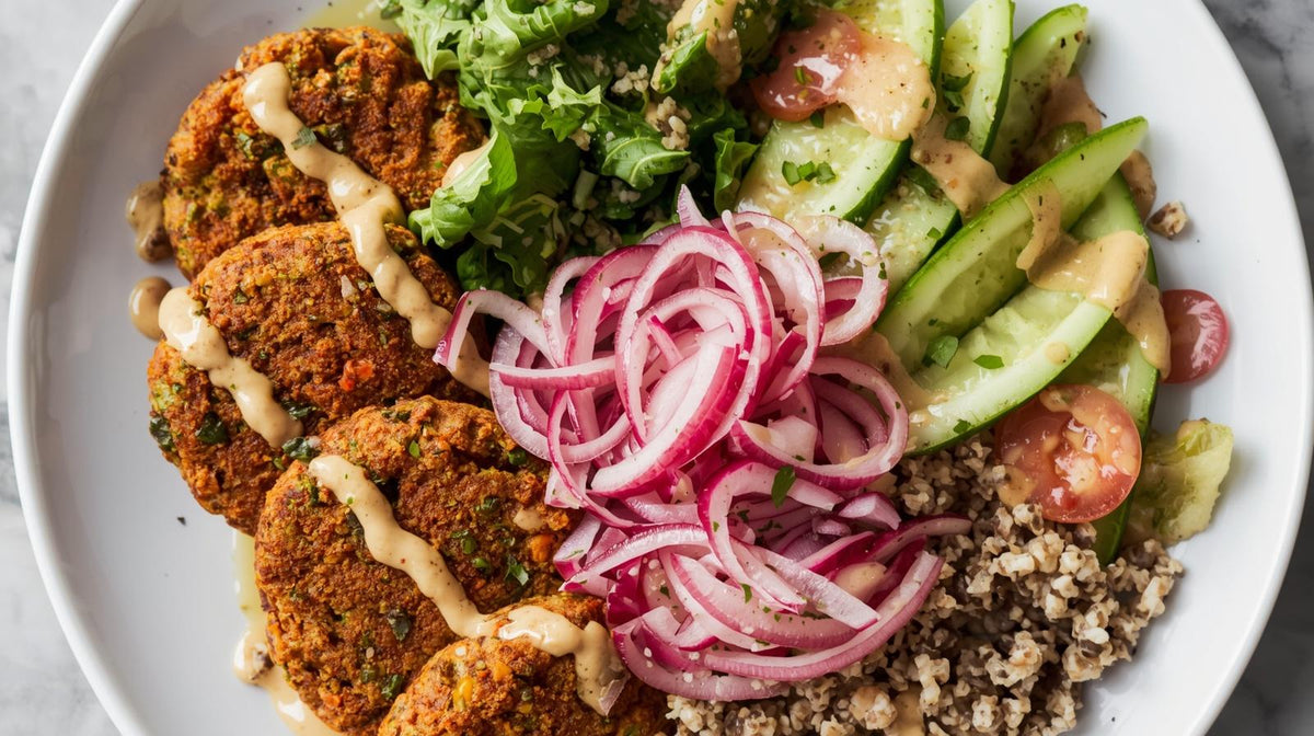 Carrot Falafel Bowl