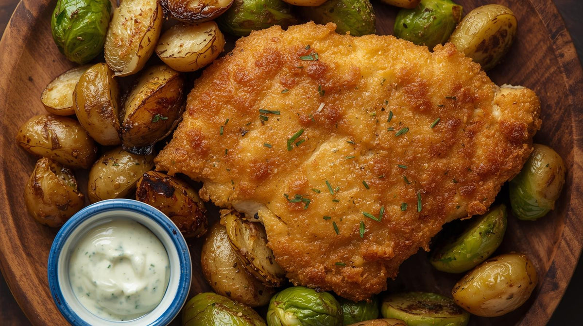 Crispy Chicken Schnitzel