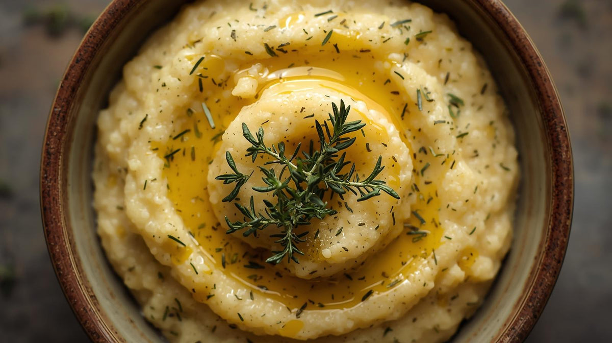 Side Creamy Parmesan Polenta