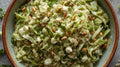 Side Side Green Goddess Chop Salad, Cabbage, Romaine, Cucumber, Scallion, Pepitas, Feta, Green Goddess Dressing