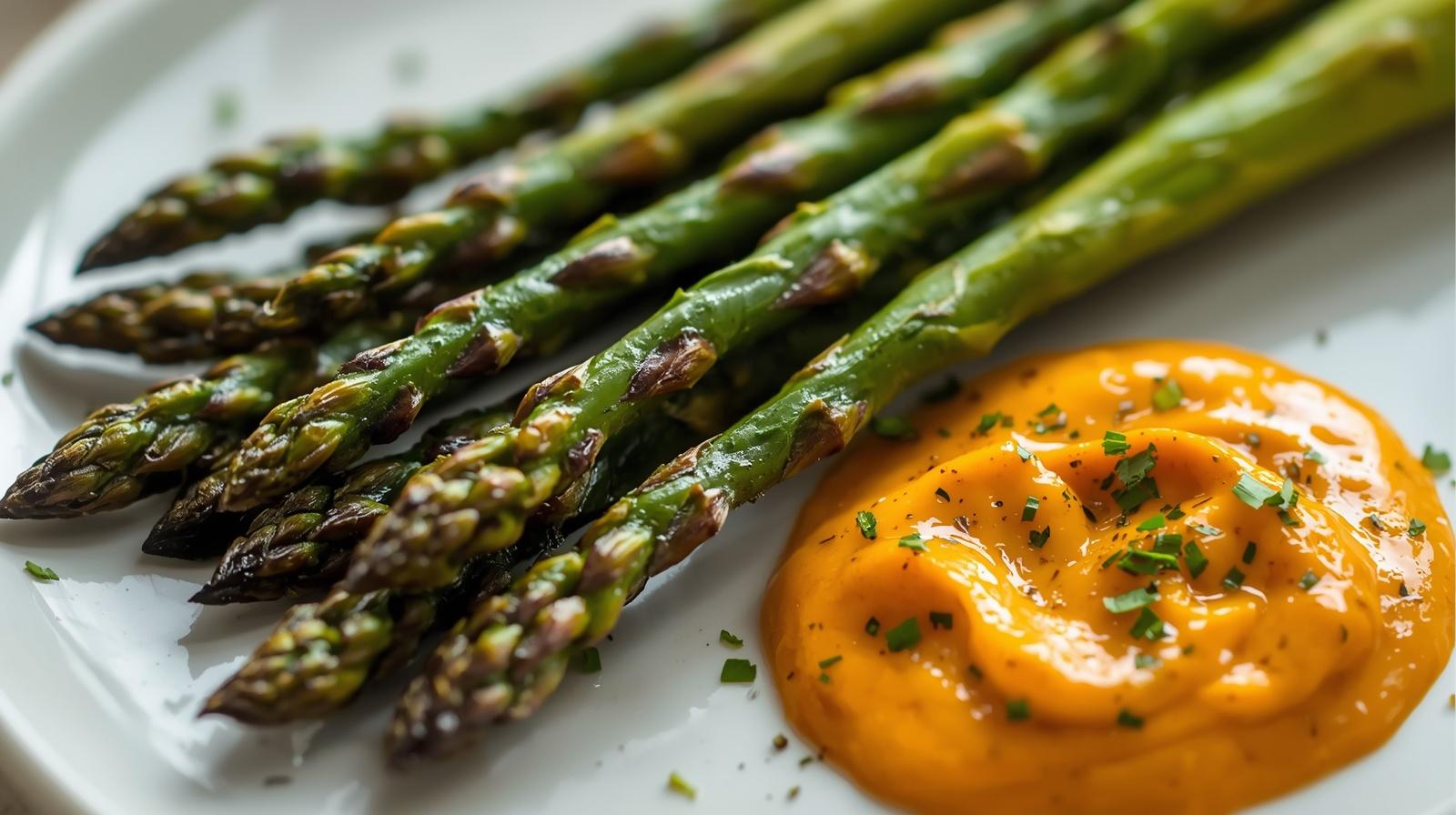 Romesco Roasted Asparagus
