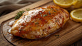 Side Grilled Rosemary Chicken Breast