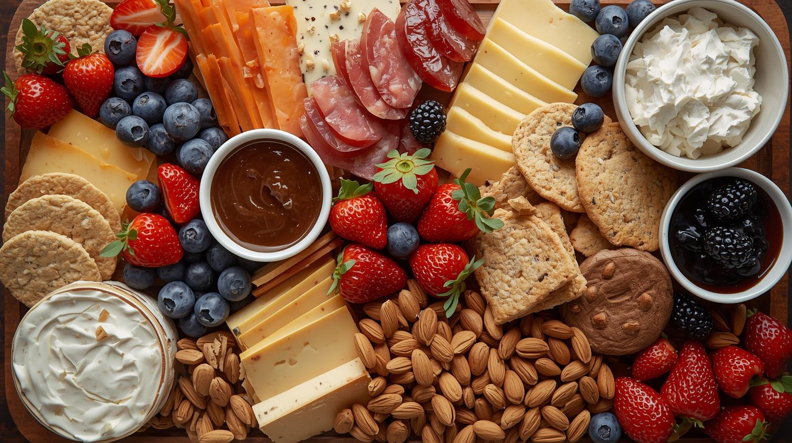 Cheese & Charcuterie Nibble Board
