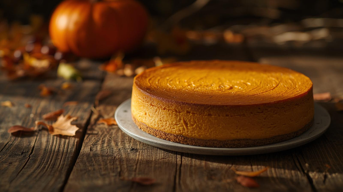 Pumpkin Basque Cheesecake
