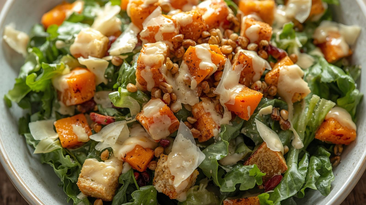 Early Autumn Caesar Salad