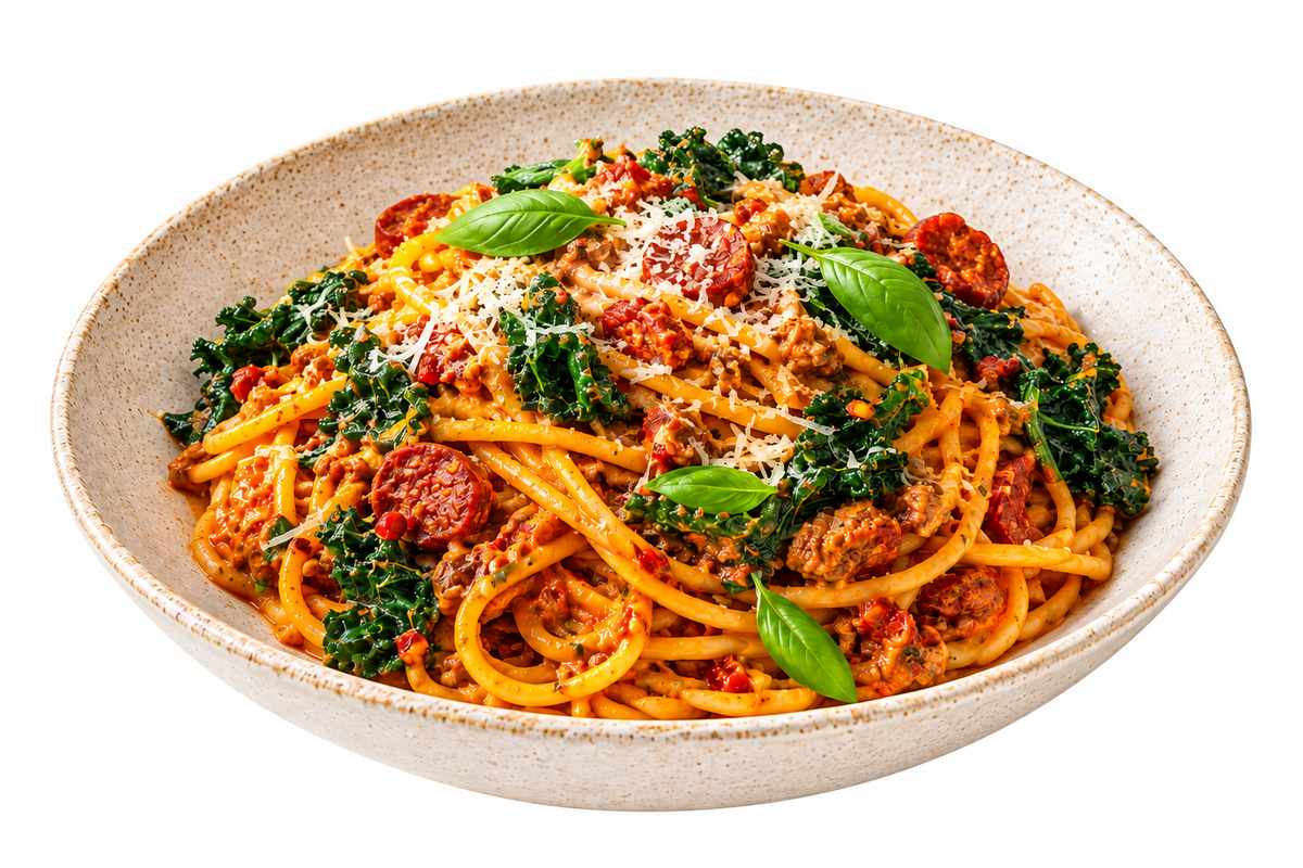Creamy N'duja Noodles