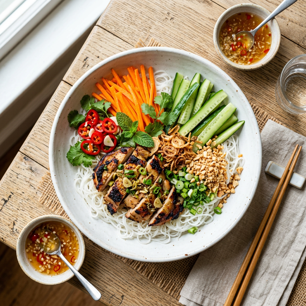 Lemongrass Chicken Bowl