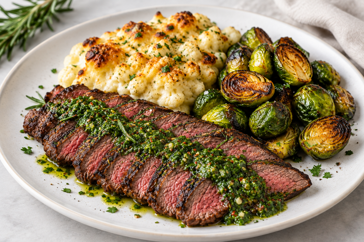 Rosemary Chimichurri Flank Steak